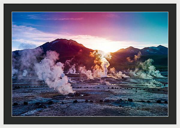 Dawns Embrace At El Tatio