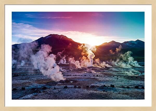 Dawns Embrace At El Tatio