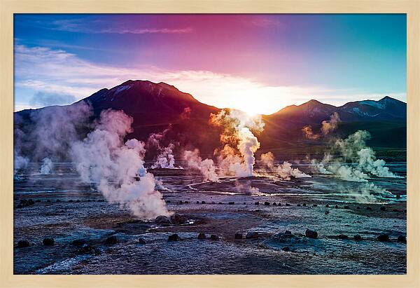 Dawns Embrace At El Tatio
