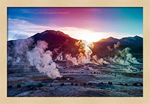 Dawns Embrace At El Tatio