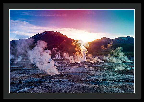 Dawns Embrace At El Tatio