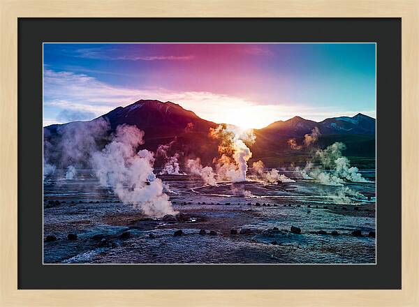 Dawns Embrace At El Tatio