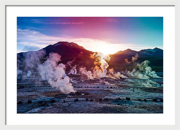 Dawns Embrace At El Tatio
