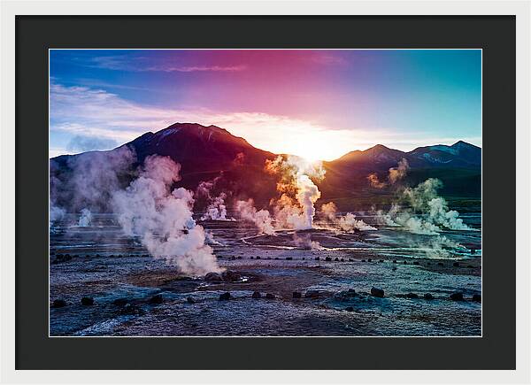Dawns Embrace At El Tatio
