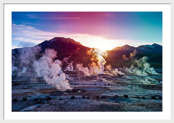 Dawns Embrace At El Tatio