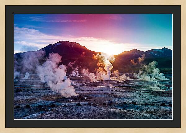 Dawns Embrace At El Tatio