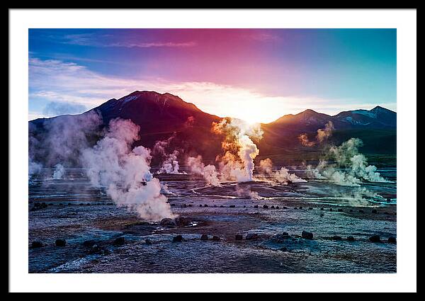 Dawns Embrace At El Tatio