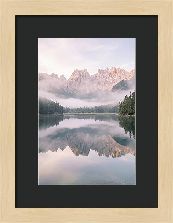 Dawns Embrace On Brenta Peaks