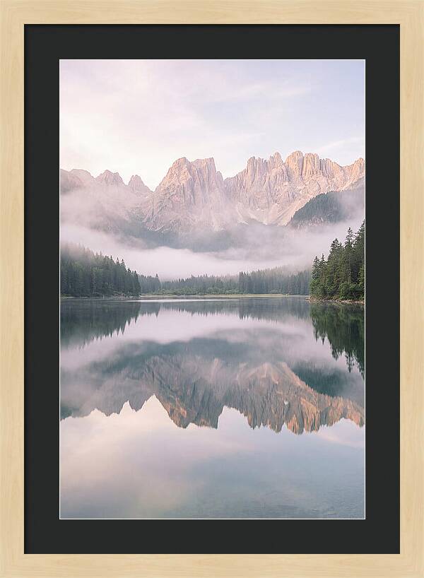 Dawns Embrace On Brenta Peaks