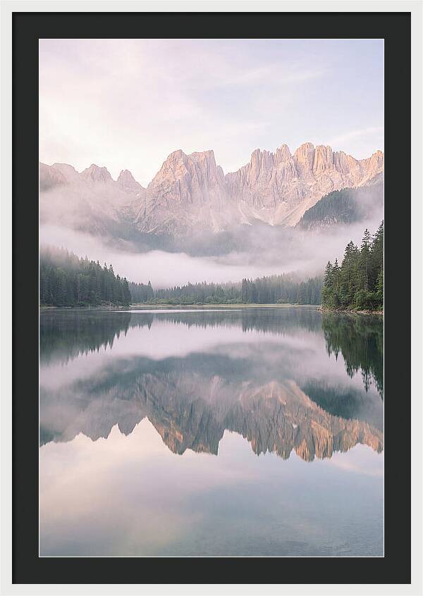 Dawns Embrace On Brenta Peaks