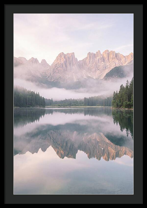 Dawns Embrace On Brenta Peaks