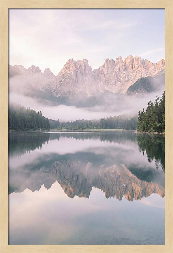 Dawns Embrace On Brenta Peaks