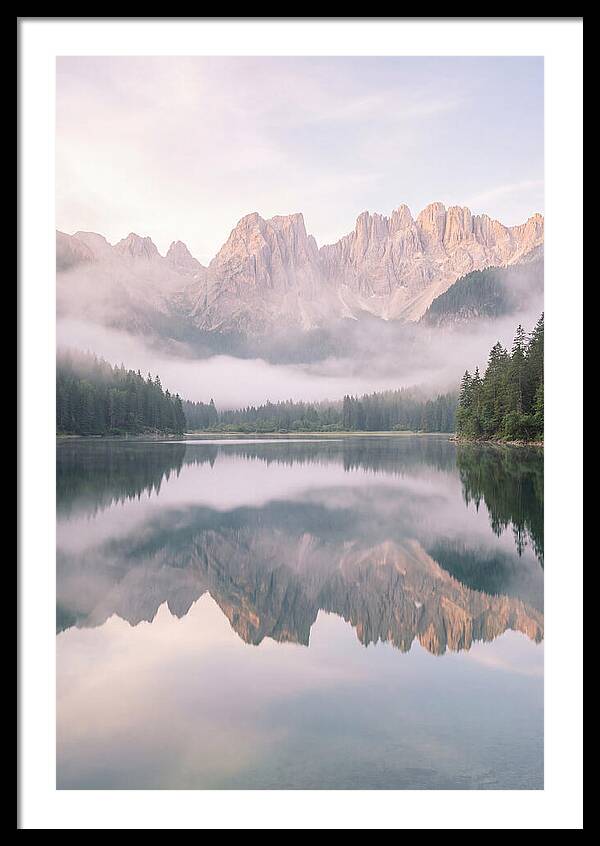 Dawns Embrace On Brenta Peaks
