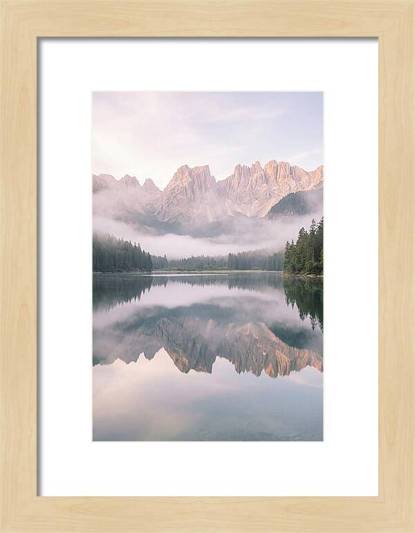 Dawns Embrace On Brenta Peaks