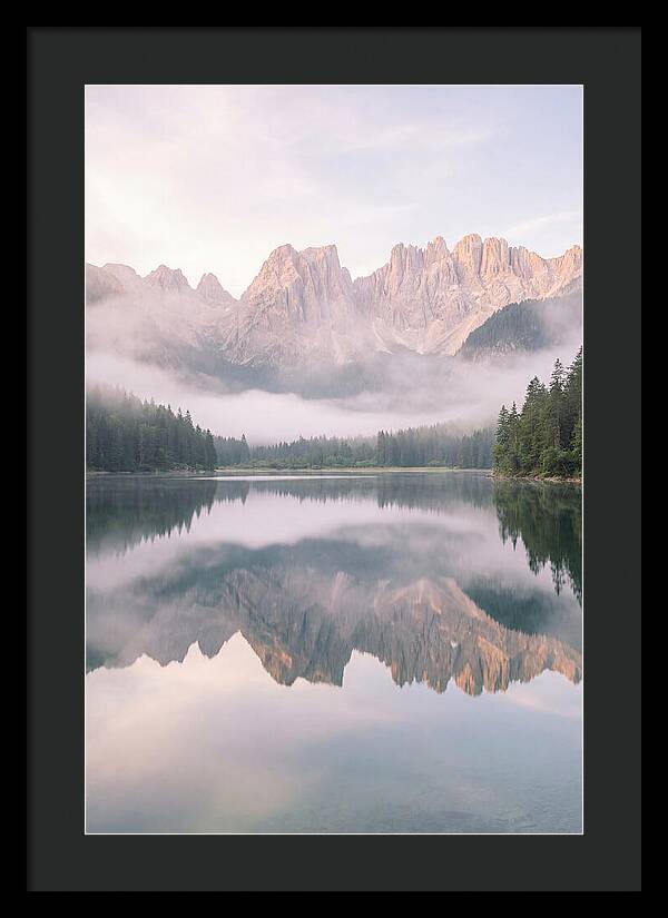 Dawns Embrace On Brenta Peaks