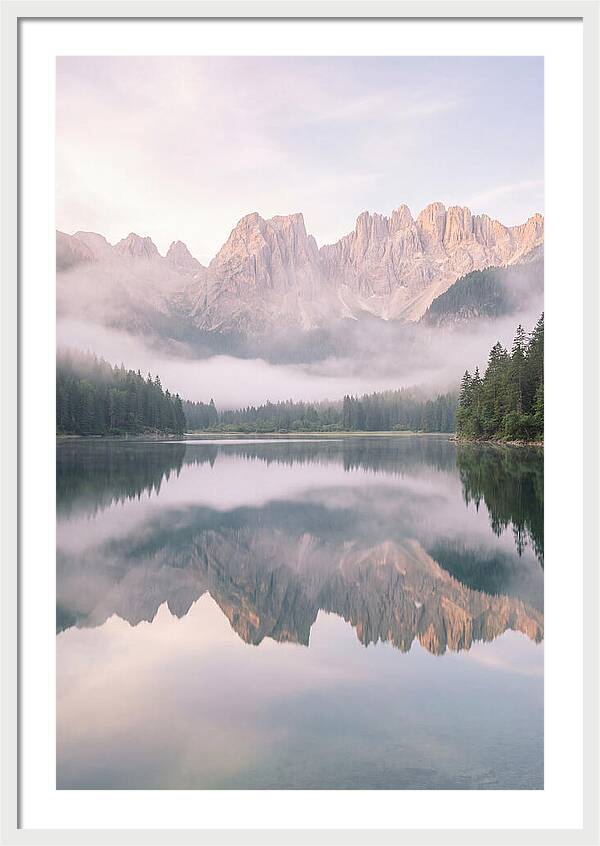 Dawns Embrace On Brenta Peaks