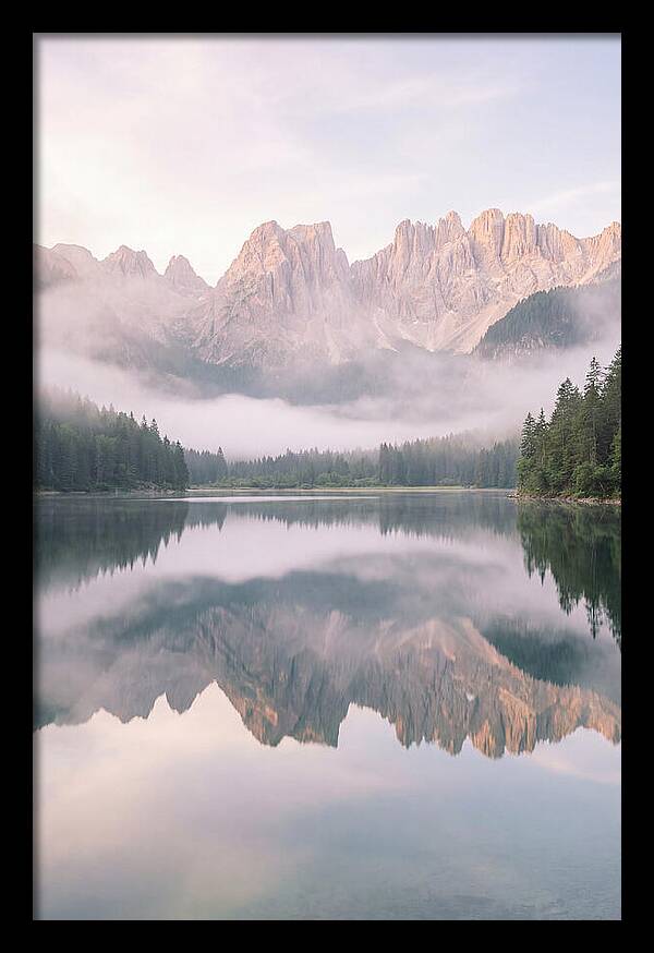 Dawns Embrace On Brenta Peaks