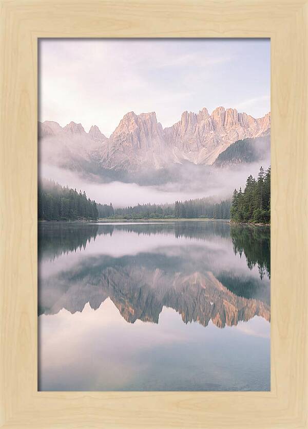 Dawns Embrace On Brenta Peaks