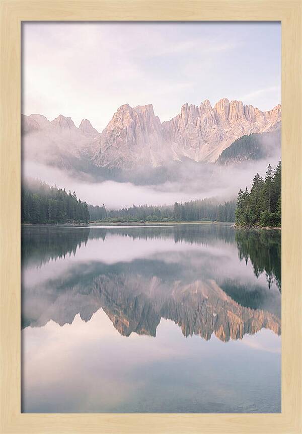 Dawns Embrace On Brenta Peaks