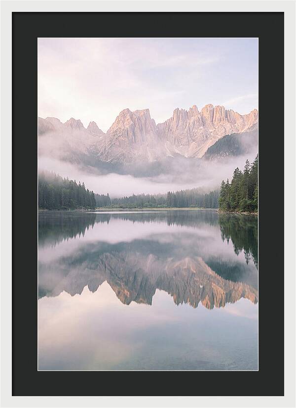 Dawns Embrace On Brenta Peaks