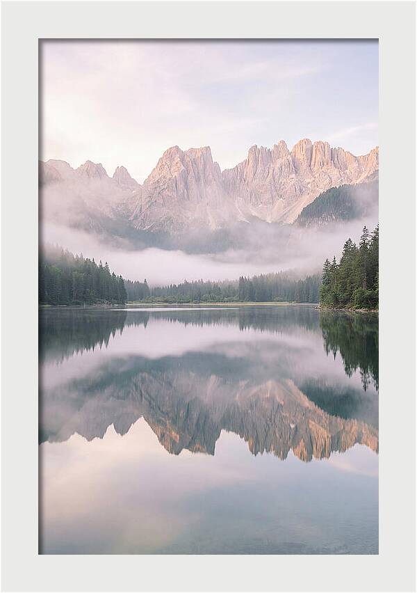 Dawns Embrace On Brenta Peaks