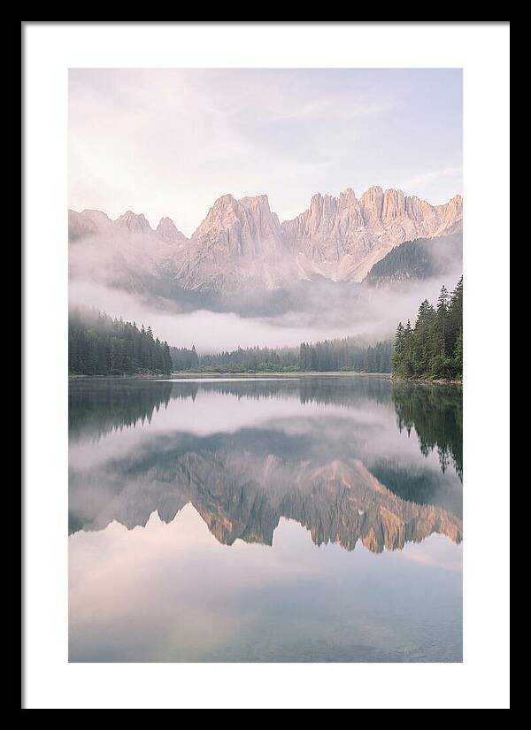 Dawns Embrace On Brenta Peaks