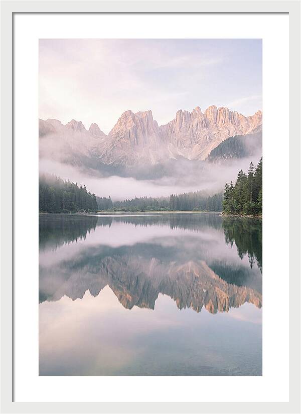 Dawns Embrace On Brenta Peaks