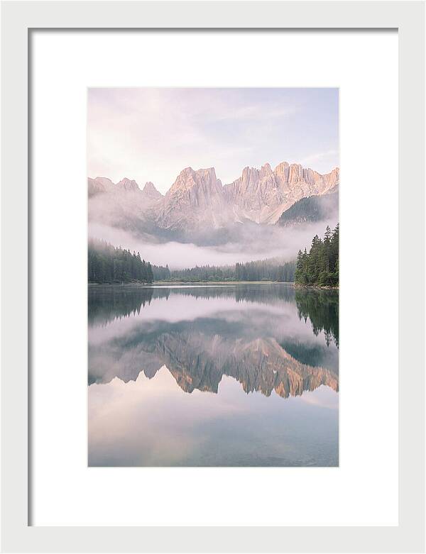 Dawns Embrace On Brenta Peaks