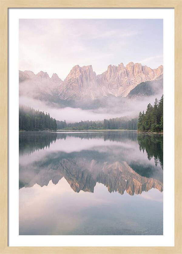 Dawns Embrace On Brenta Peaks