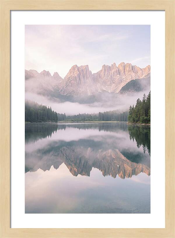 Dawns Embrace On Brenta Peaks