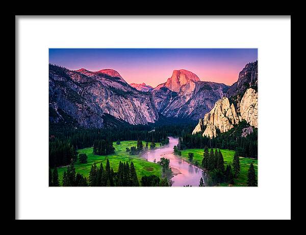 Dawns Embrace Over Yosemite Valley
