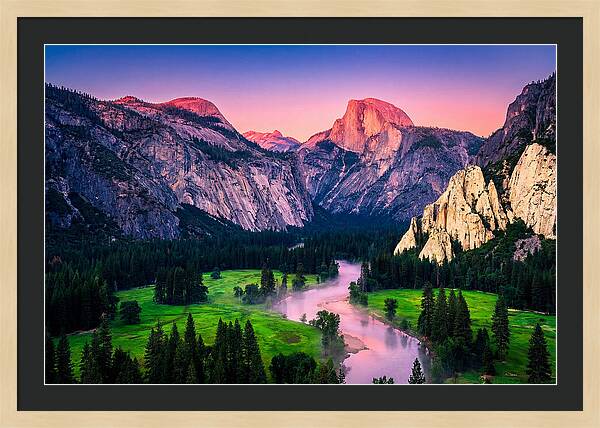 Dawns Embrace Over Yosemite Valley