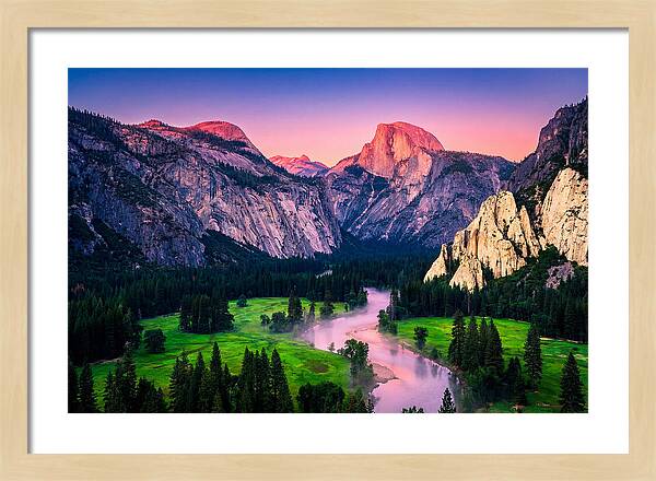 Dawns Embrace Over Yosemite Valley