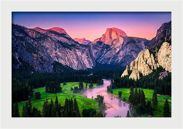 Dawns Embrace Over Yosemite Valley