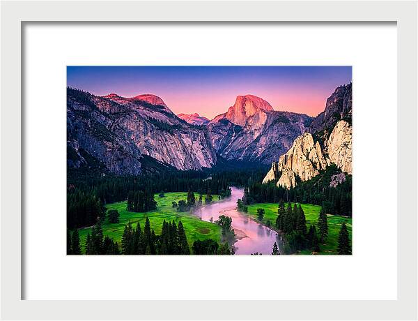 Dawns Embrace Over Yosemite Valley