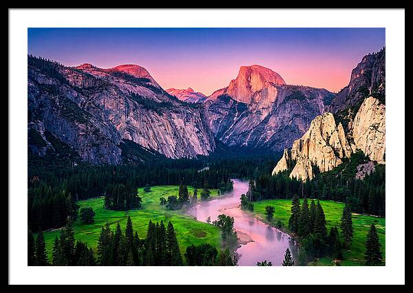 Dawns Embrace Over Yosemite Valley