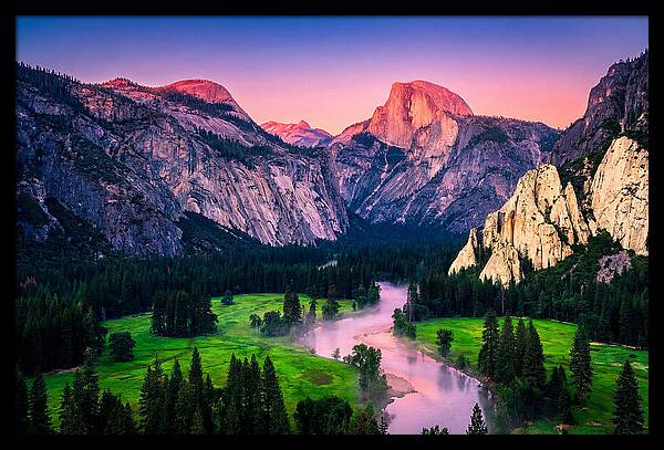 Dawns Embrace Over Yosemite Valley