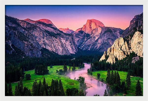 Dawns Embrace Over Yosemite Valley