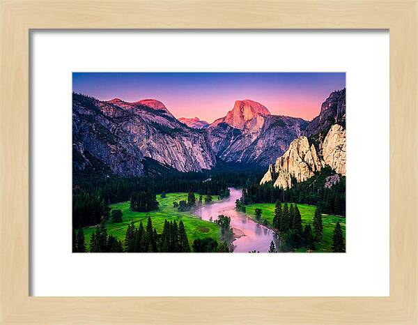 Dawns Embrace Over Yosemite Valley