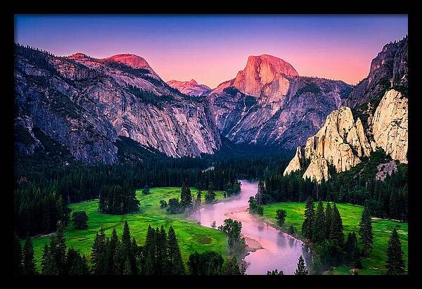 Dawns Embrace Over Yosemite Valley