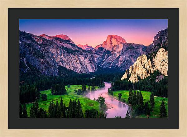 Dawns Embrace Over Yosemite Valley