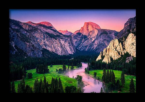 Dawns Embrace Over Yosemite Valley