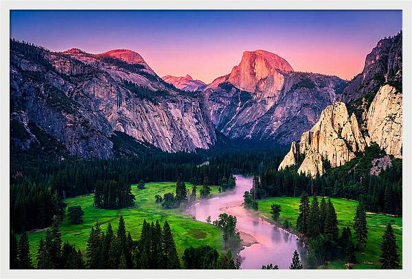 Dawns Embrace Over Yosemite Valley