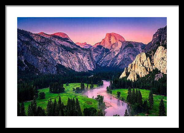 Dawns Embrace Over Yosemite Valley