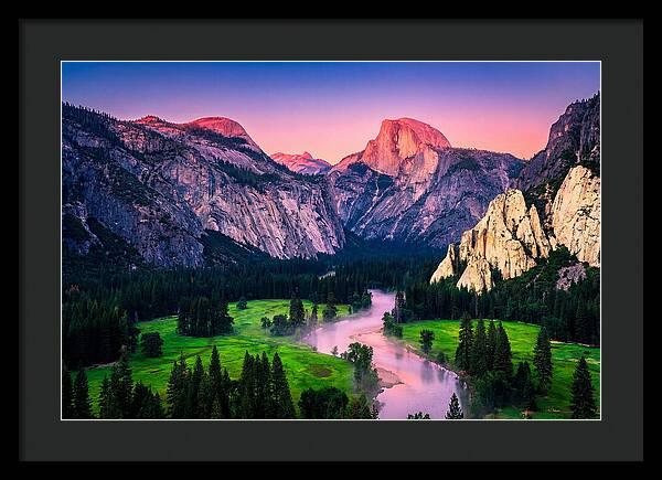 Dawns Embrace Over Yosemite Valley