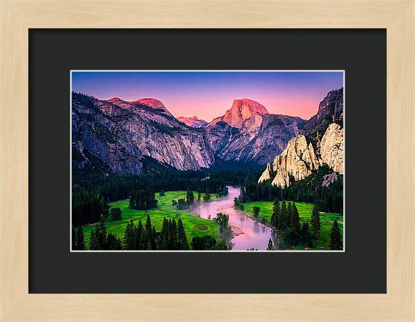 Dawns Embrace Over Yosemite Valley