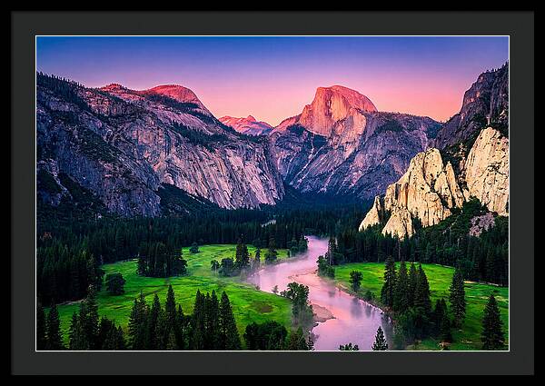 Dawns Embrace Over Yosemite Valley