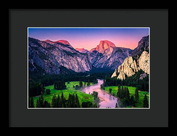 Dawns Embrace Over Yosemite Valley