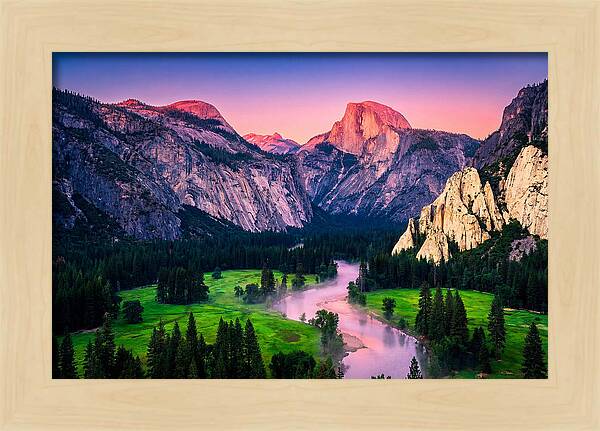 Dawns Embrace Over Yosemite Valley