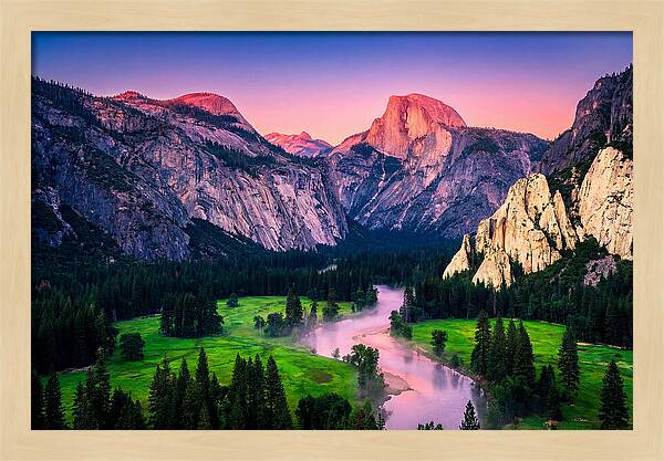 Dawns Embrace Over Yosemite Valley